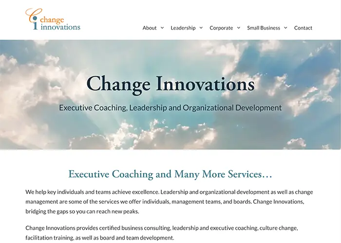 Change Innovations website